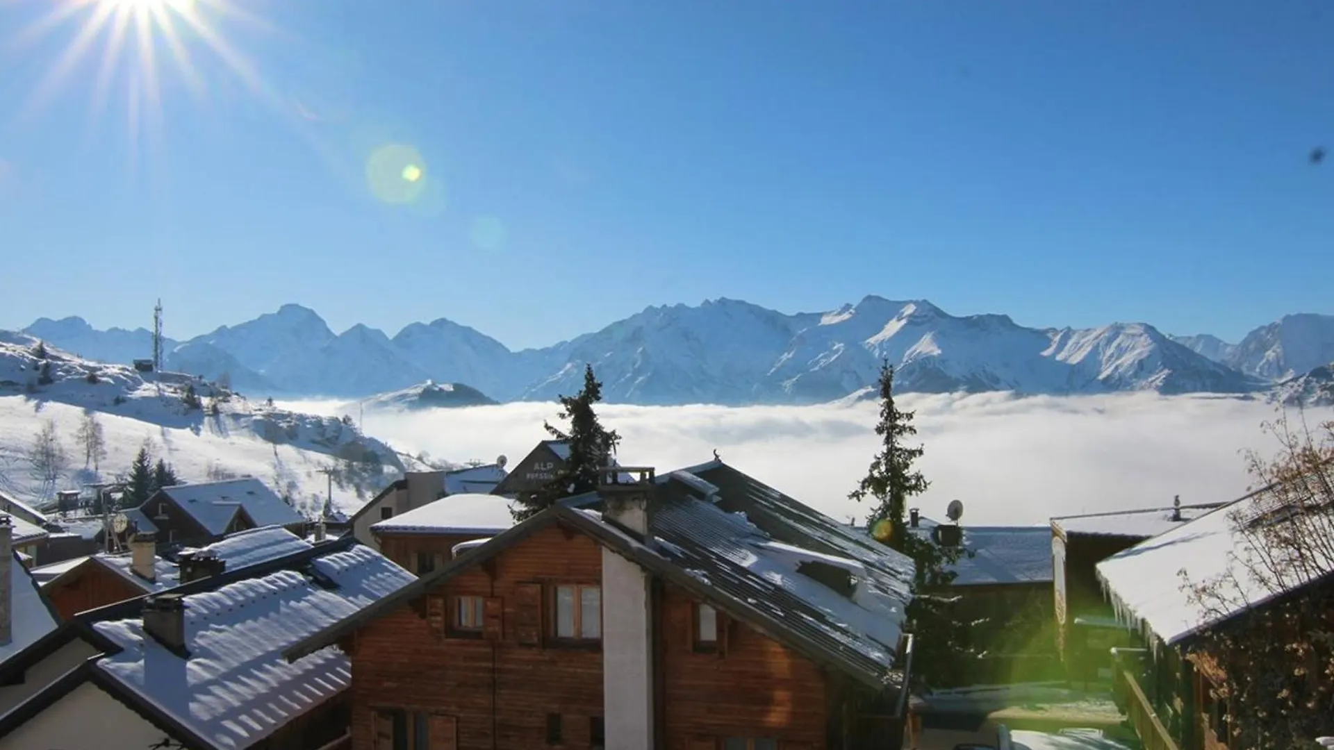 Charmant Studio 4 Pers Avec Balcon, Parking Et Acces Pistes - Alpe D'Huez - Fr-1-405-134 0*,  فرنسا