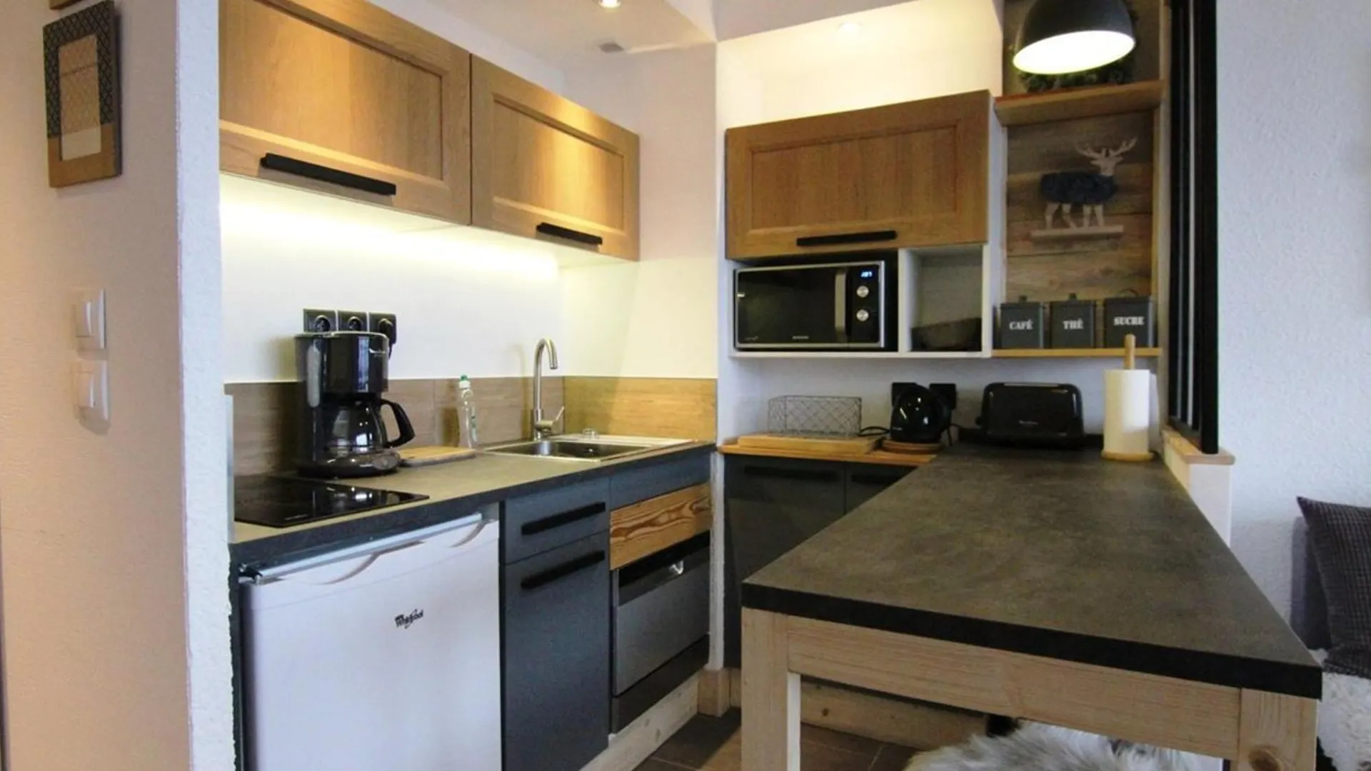 Charmant Studio 4 Pers Avec Balcon, Parking Et Acces Pistes - Alpe D'Huez - Fr-1-405-134 شقة